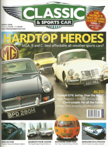 CLASSIC & SPORTSCAR 2006 MAR - MGs, GP4 STRATOS, M3, QUATTROPORTE